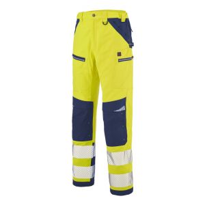 Pantalon homme SPANNER HV jaune/bleu marine T4/XL LAFONT 1ATHHV-6-701-4/XL