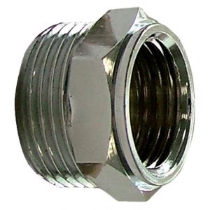 R&eacute;duction m&acirc;le 20/27 femelle 15/21 chrom&eacute; GARIS D06003C