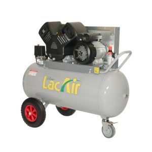 Compresseur à courroie 3000W monophasé TwinAir 17/100 M bicylindre en V monophasé - LACMÉ - 462600