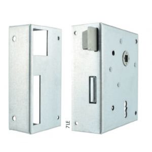 Serrure en applique monopoint droite tirant BEVER 7BBRE