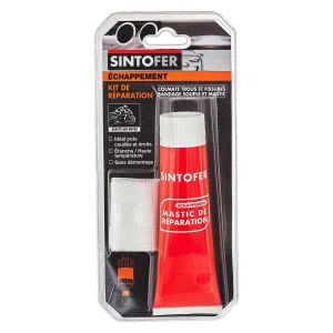 Kit de r&eacute;paration Sintofer pour &eacute;chappement avec bande 4 m x 5 cm SINTO 30511