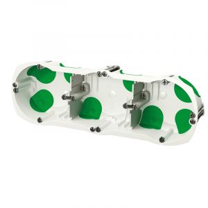 Boîte d'encastrement étanche MULTIFIX AIR avec vis 3 postes P 39 mm SCHNEIDER ELECTRIC IMT35248