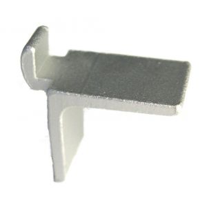 Taquet anodis&eacute; argent 200 MONIN 522510