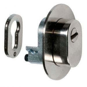 Protecteur de cylindre pour serrures à encastrer M5AN2 A2P** laiton nickelé - VACHETTE - 12484000