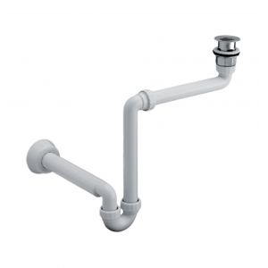 Siphon et bonde pour lavabo PMR PRESTO 60009