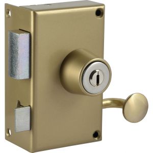 Serrure monopoint VEGA verticale tirage cylindre de 50 mm gauche JPM 121000-02-2A