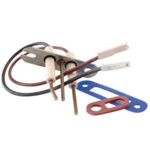 Electrodes d'allumage Frisquet avec ionisation BIC 03 - F3AA40669