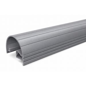 Euro-battement M1 225 cm gris ELLEN 8021359