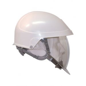 Casque &eacute;lectricien IDRA 2 avec &eacute;cran blanc AUBOUEIX 0281JMS