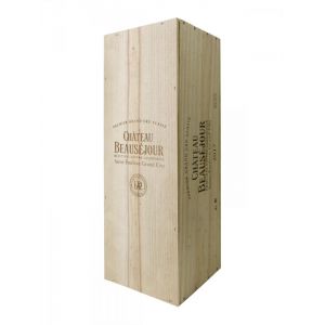 Château Beauséjour Duffau Lagarrosse Premier Grand Cru Classé B Rouge Saint-Emilion Bordeaux 2017 Caisse bois d'origine d'une impÃ©riale (1x600cl)