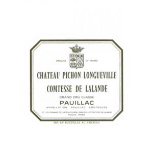 Château Pichon-Longueville Comtesse de Lalande Second Cru Classé Rouge Pauillac Bordeaux 2003 Caisse bois d'origine de 12 bouteilles (12x75cl)