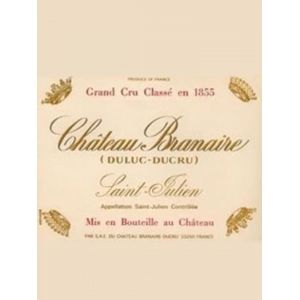 Château Branaire-Ducru Quatrième Cru Classé Rouge Saint-Julien Bordeaux 2010 Caisse bois d'origine de 12 bouteilles (12x75cl)