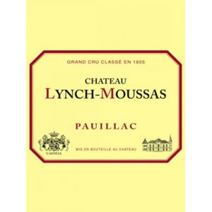 Château Lynch-Moussas Cinquième Cru Classé Rouge Pauillac Bordeaux 2011 Caisse bois d'origine de 6 bouteilles (6x75cl)