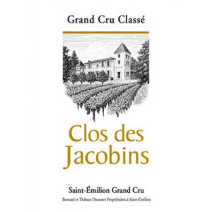 Clos des Jacobins Grand Cru Classé Rouge Saint-Emilion Bordeaux 2013 Caisse bois d'origine de 6 bouteilles (6x75cl)