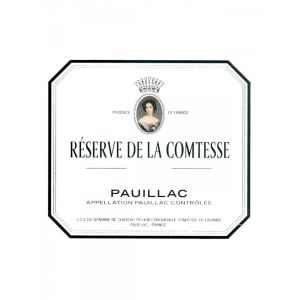 La Réserve de la Comtesse Rouge Pauillac Bordeaux 2012 Caisse bois d'origine de 3 magnums (3x150cl)