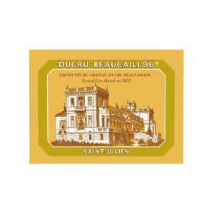 Château Ducru-Beaucaillou Second Cru Classé Rouge Saint-Julien Bordeaux 2012 Caisse bois d'origine de 3 magnums (3x150cl)