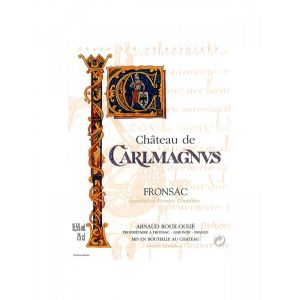 Château de Carlmagnus Rouge Fronsac Bordeaux 2021 Bouteille (75cl)