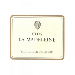 Clos La Madeleine Grand Cru Classé Rouge Saint-Emilion Bordeaux 2013 Caisse bois d'origine de 6 bouteilles (6x75cl)
