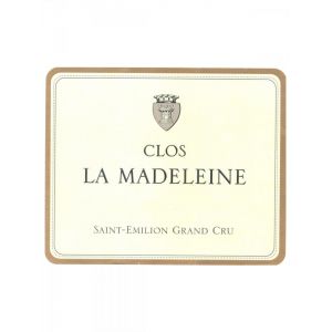 Clos La Madeleine Grand Cru Classé Rouge Saint-Emilion Bordeaux 2013 Caisse bois d'origine de 6 bouteilles (6x75cl)