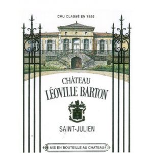 Château Léoville Barton Second Cru Classé Rouge Saint-Julien Bordeaux 2012 Caisse bois d'origine de 3 magnums (3x150cl)