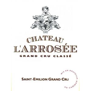 Château l'Arrosée Grand Cru Classé Rouge Saint-Emilion Bordeaux 2012 Caisse bois d'origine de 12 bouteilles (12x75cl)