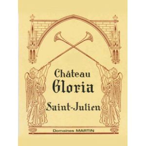 Château Gloria Rouge Saint-Julien Bordeaux 2008 Caisse bois d'origine de 6 magnums (6x150cl)