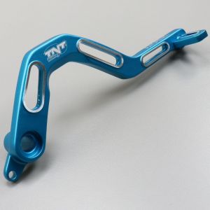 P&eacute;dale de frein arri&egrave;re Derbi Senda, Gilera SMT, Aprilia SX... TNT Tuning bleue