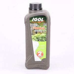 Huile moteur 2T Igol Profil Intense Motoculture semi-synth&egrave;se 1L