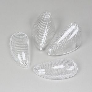 Cabochons de clignotants Piaggio Typhoon (2006 - 2010) transparents
