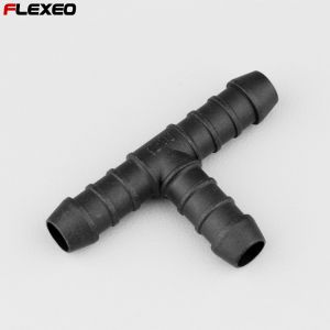 Raccord de durites en T Ø10 mm Flexeo noir