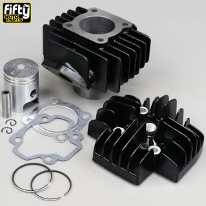 Cylindre piston complet fonte Ø40 mm Yamaha PW 50 Fifty