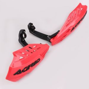Protèges mains Acerbis Linear Vented rouges et noirs