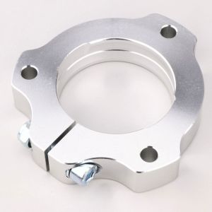Coquille de roulement 3 trous Ø62 x 30 mm aluminium karting Righetti Ridolfi grise