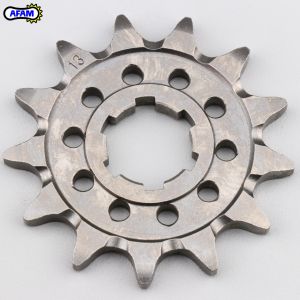 Pignon sortie de boîte 13 dents 520 Yamaha YZ 250 (1980 - 1998), Banshee, Raptor 350, Kawasaki KDX 200, KX 500... Afam SC (anti-
