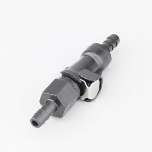 Raccord rapide de durite &Oslash;6 mm BCR noir