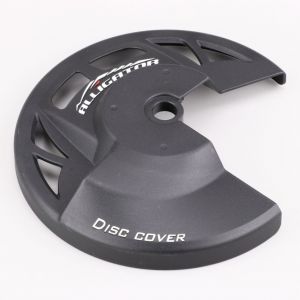 Protège disque de frein avant vélo Alligator noir Ø140 mm