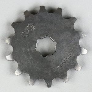 Pignon sortie de bo&icirc;te 14 dents 420 Suzuki JR 50, Yamaha TY 50... Afam