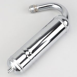 Pot d'&eacute;chappement MBK 51 et AV881... moteur AV7 et AV10 chrom&eacute;