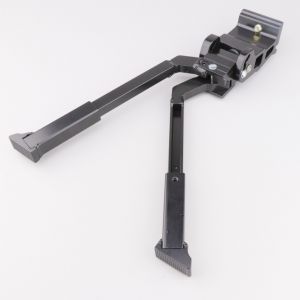 Béquille centrale vélo 24 à 28 pouces alu réglable noire V2