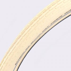 Pneu v&eacute;lo 28x2.00 (50-622) Schwalbe Fat Frank liserets r&eacute;fl&eacute;chissants cr&egrave;me