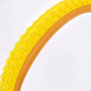 Pneu vélo 20x1.75 (47-406) Kenda K50 jaune flancs beiges