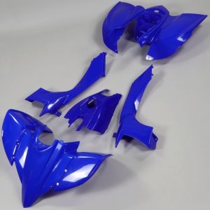 Kit carénages Yamaha YFZ 450 (avant 2014) Polisport bleu