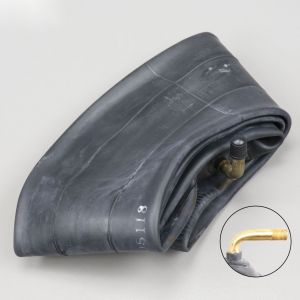 Chambre &agrave; air 10 pouces (3.50-10) valve Schrader coud&eacute;e Awina