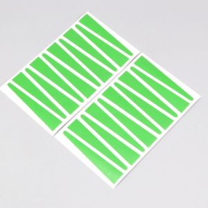 Stickers de b&acirc;tons de jantes Rigida, Leleu Peugeot 103 verts gazon