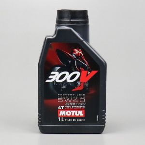 Huile moteur 4T 5W40 Motul 300V Factory Line 100 % synthetic Ester Core 1L