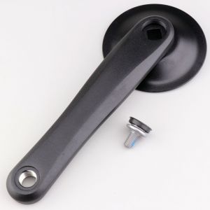 Manivelle droite (CKJIS03) alu vélo VAE à moteur Bafang M210 170 mm (axe carré)