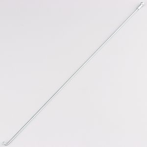 Rayon de roue v&eacute;lo 2x278 mm gris avec &eacute;crou