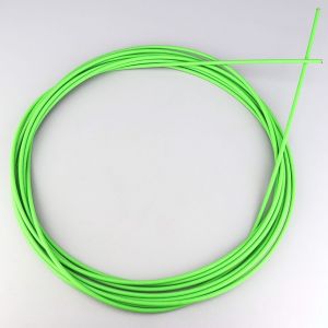 Gaine de câble de gaz, starter, décompresseur, frein Ø5 mm Fifty verte fluo (10 mètres)