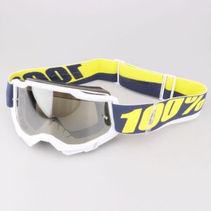 Masque 100% Accuri 2 Torc blanc et bleu écran iridium noir