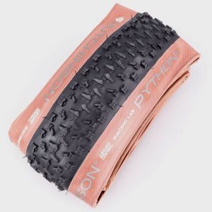 Pneu vélo 29x2.30 (55-622) Hutchinson Python 3 Racing Lab TLR flancs marron à tringles souples